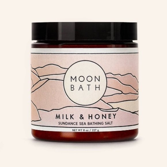 Moon Bath Milk & Honey Sundance Sea Bathing Salt 8 oz. - Picture 1 of 6
